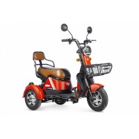 Электротрицикл Rutrike Шкипер Красный матовый