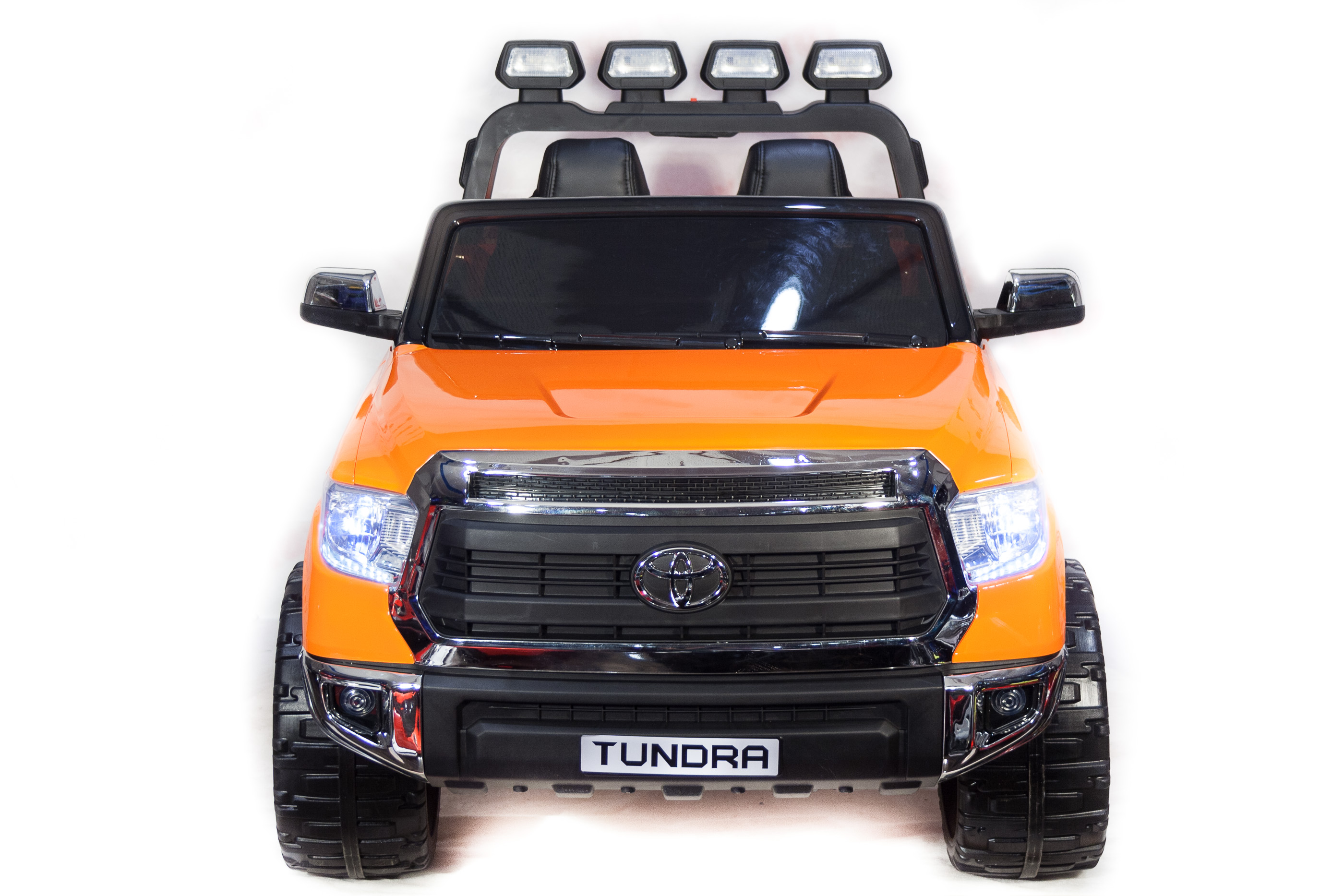 Электромобиль TOYOTA TUNDRA Оранжевый - купить по цене 77 500 ₽ руб. в  интернет-магазине Электрострит-Дербент